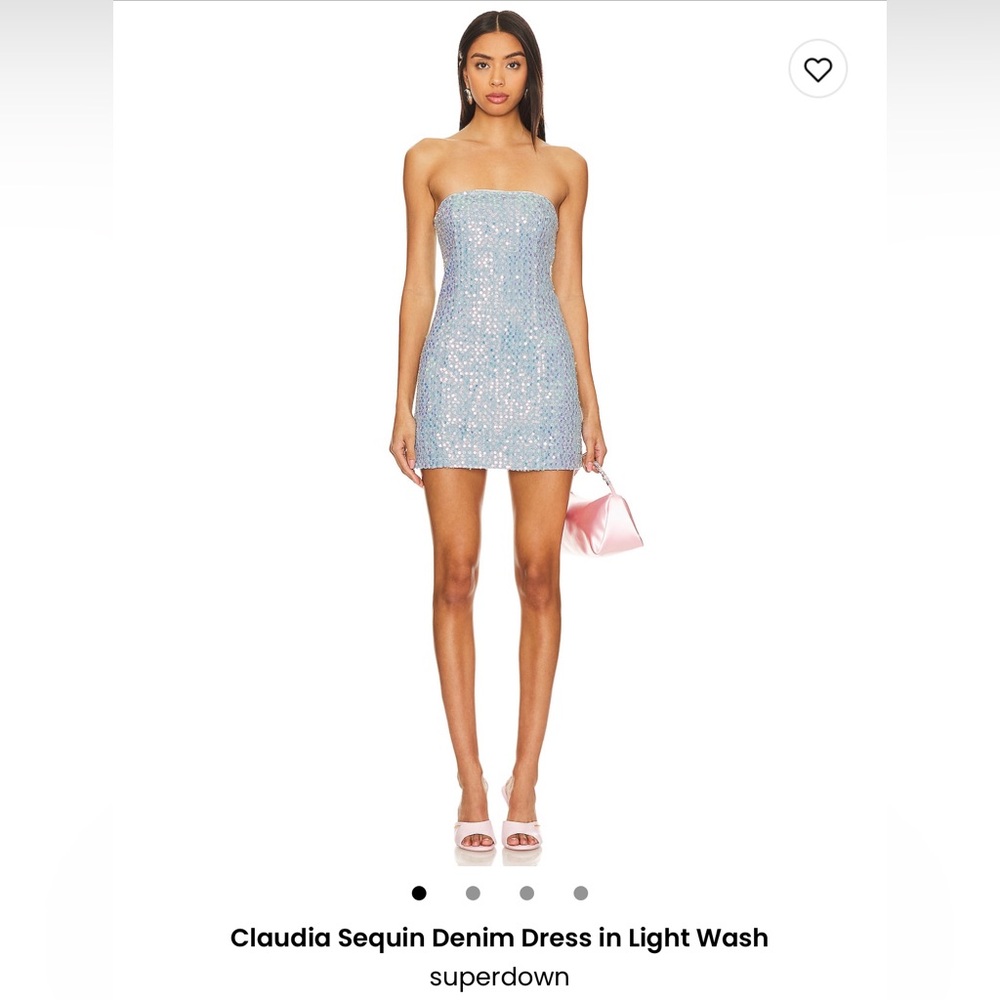 Sequin Light Blue dress